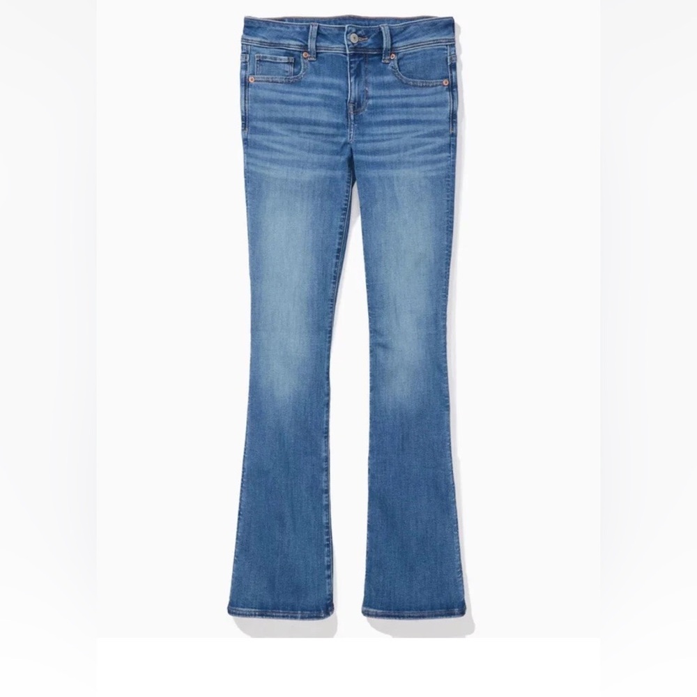 American Eagle Super Stretch Blue Bootcut Jeans/Size 16L/ New without Tags